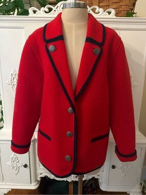 Vintage Geisswein Austria Boiled Wool Jacket